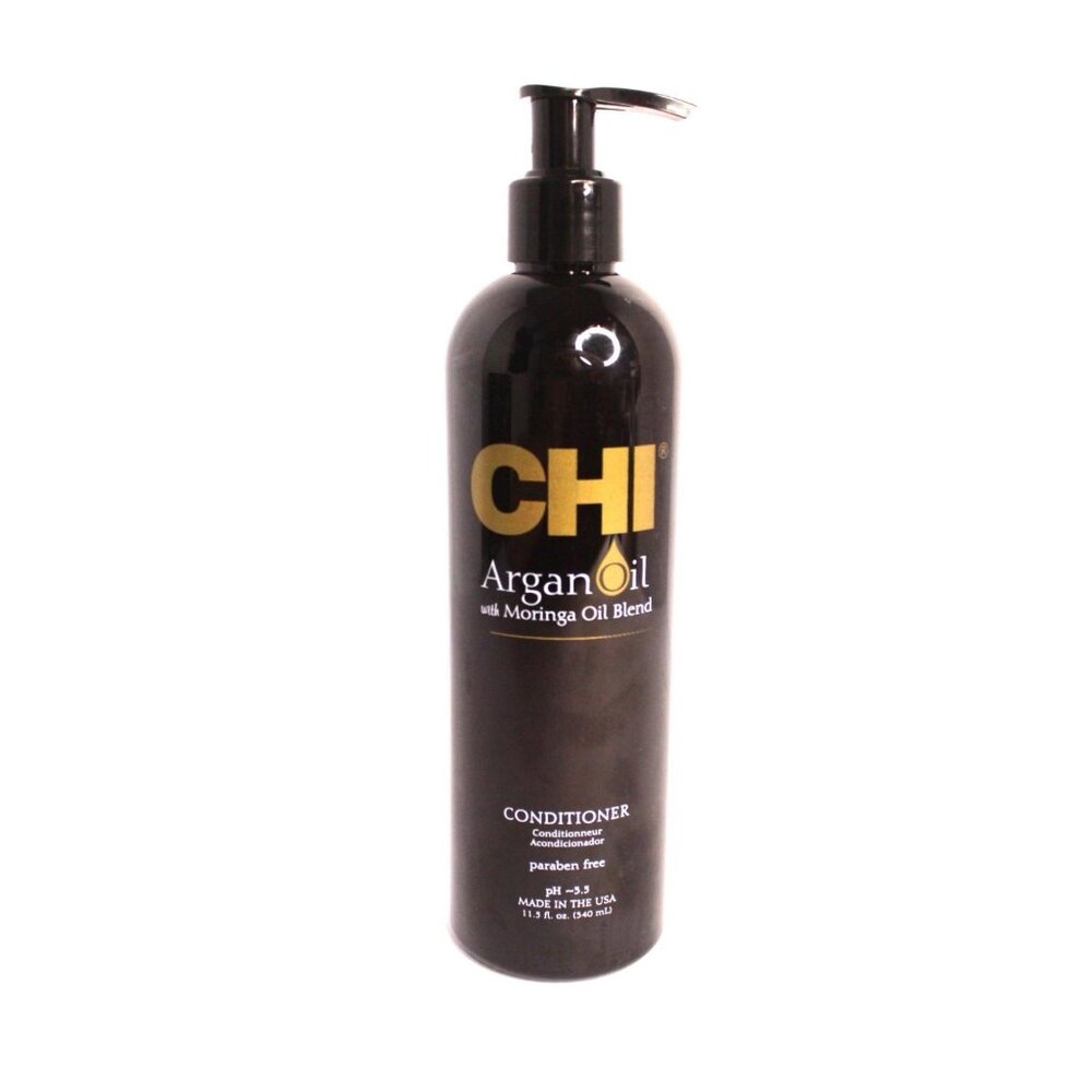 CHI Argan Oil Plus Moringa Oil Conditioner Paraben Free 11.5‎ oz New